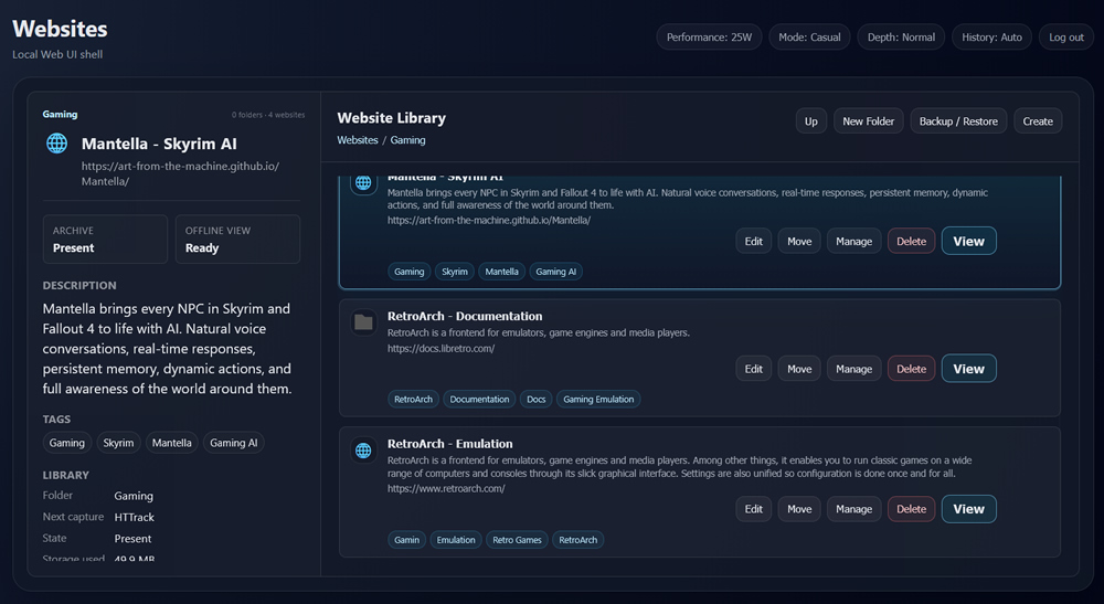 Internet without Internet Skipper Feature